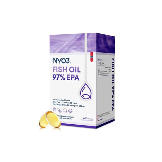 NYO3® 97% High EPA Fish Oil Softgels 600mg(Buy More, Save More)