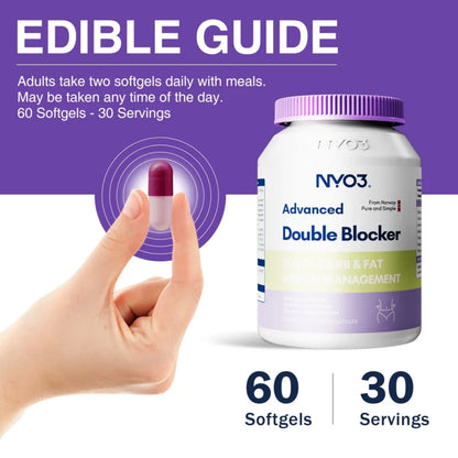 NYO3® Advanced Double Blocker Capsules(Buy More, Save More)