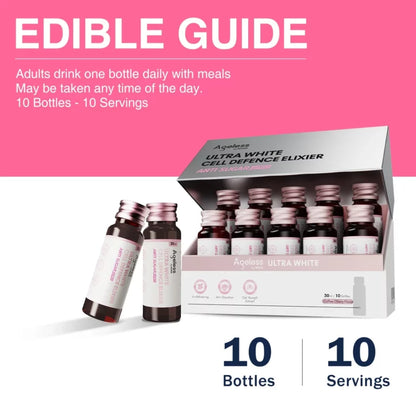 NYO3® Ageless Ultra White Cell Defence Elixier(Buy More, Save More)
