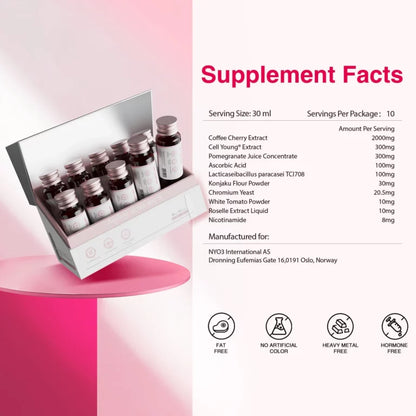 NYO3® Ageless Ultra White Cell Defence Elixier(Buy More, Save More)
