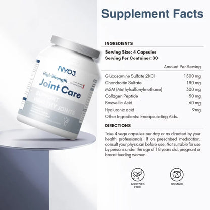NYO3® High Strength Joint Support Softgels 612mg(Buy More, Save More)