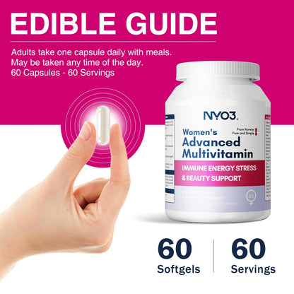 NYO3® Women’s Advanced Multivitamin Capsules 545mg(sold out)