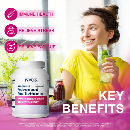 NYO3® Women’s Advanced Multivitamin Capsules 545mg(sold out)