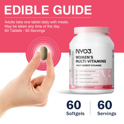NYO3® Women’s Multi-vitamins Tablets(sold out)