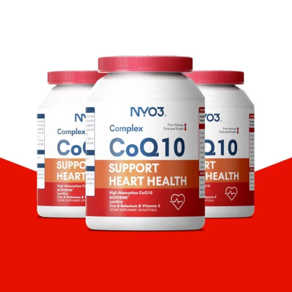 NYO3® Complex Coenzyme Q10 Softgels, 60ct (US except)